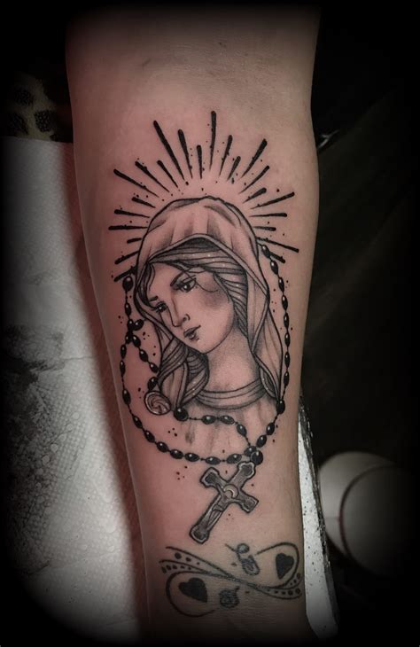 Rosary Tattoo by Robbyn Banks | Your Flesh Tattoo