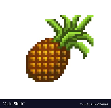 27+ Ananas Pixel Art Fruit Kawaii - In The Sudamek