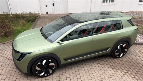 Meet the Skoda Vision 7S, a futuristic tech masterpiece