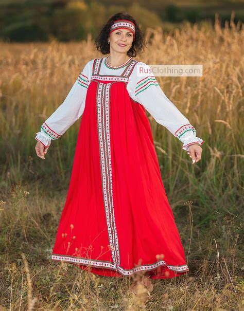 Traditional Russian costume ''Vera'' -folk clothing | RusClothing.com