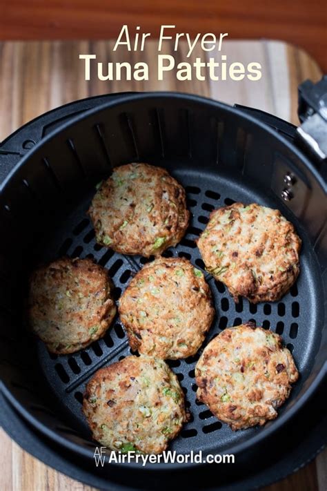 Healthy Air Fryer Tuna Patties Recipe LOW CARB | Air Fryer World