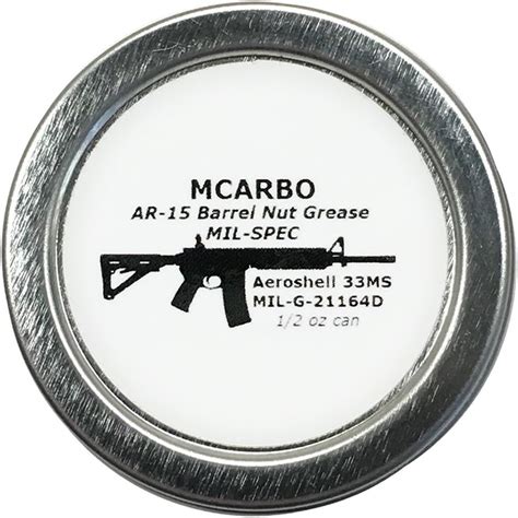 Aeroshell 33ms / MIL-G-21164D / MIL-SPEC Barrel Nut Thread Grease + 1/2oz can | Pricepulse