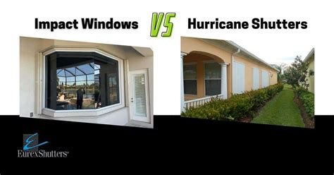 Impact Windows vs. Hurricane Shutters? - Eurex Shutters