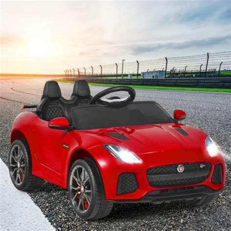 12V Jaguar F-Type SVR Licensed Kids Ride On Car, 1 Unit - Fry’s Food Stores