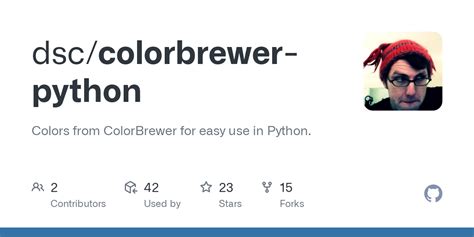 GitHub - dsc/colorbrewer-python: Colors from ColorBrewer for easy use in Python.