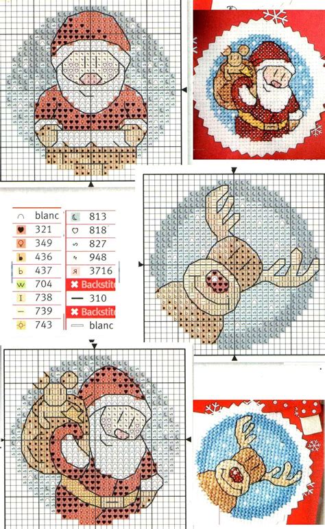 Christmas cross stitches patterns | Cross stitch patterns christmas, Christmas cross stitch ...