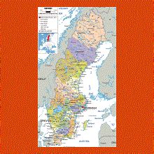Political and administrative map of Sweden - 1961 | Maps of Sweden | Maps of Europe | GIF map ...
