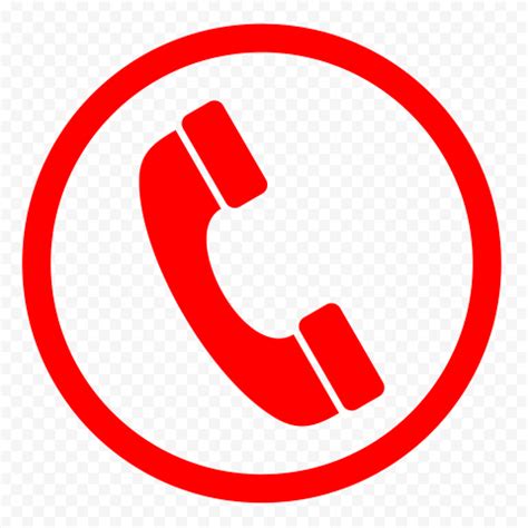 Red Telephone Icon Png