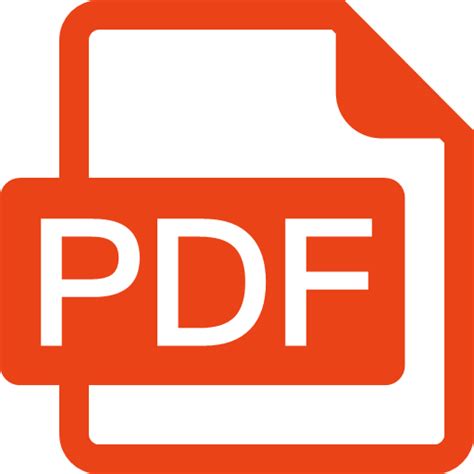 Orange Pdf Icon Png Symbol Images