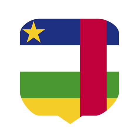 república centroafricana bandera país 16392657 PNG