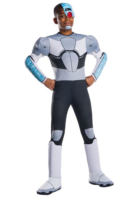 Teen Titans Cyborg Kid's Costume | Kid's DC Comics Costumes