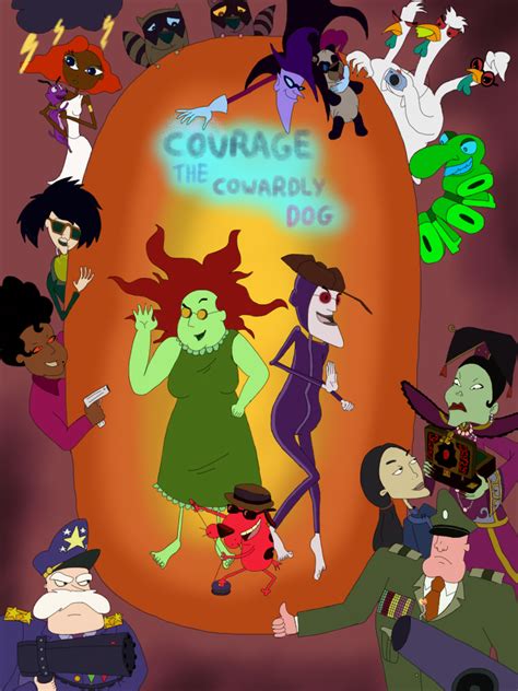 what the heck? i dont even..... - Courage the Cowardly Dog Fan Art ...