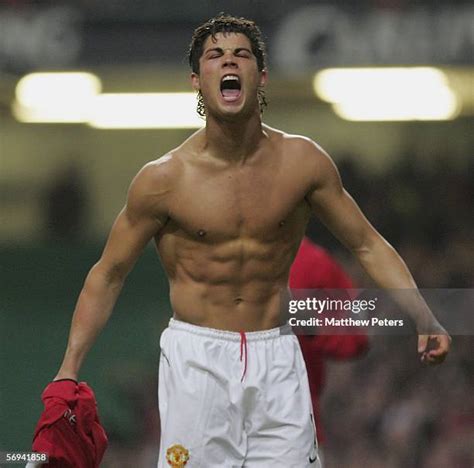 Ronaldo 2006 Away Manchester Photos and Premium High Res Pictures ...