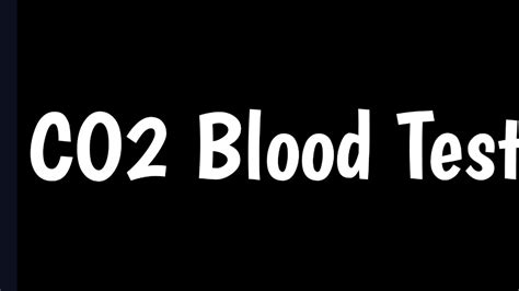 Co2 Blood Test Explained - E Phlebotomy Training