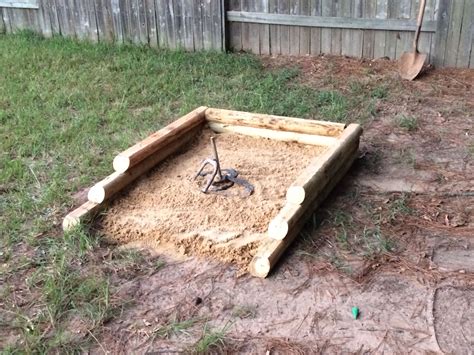 Horseshoe pits done easy. | Horseshoe pit, Outdoor yard ideas, Backyard ...