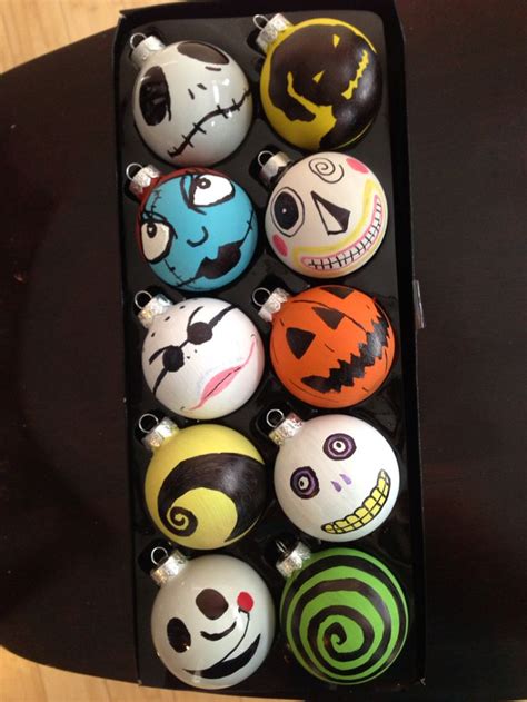 Nightmare before Christmas ornaments | Nightmare before christmas gifts, Nightmare before ...