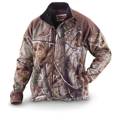 Gamehide® Camo Fleece Jacket, Realtree AP® - 425078, Camo Jackets at ...