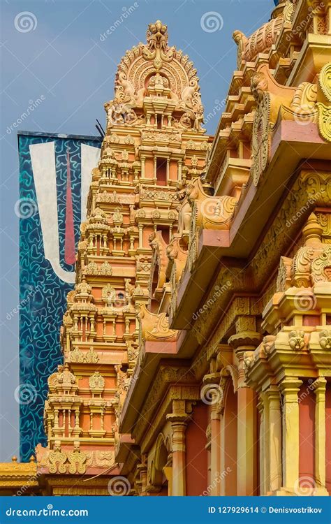 Architecture of Ayyappa Swamy Temple in Dwarapudi, India. Editorial ...