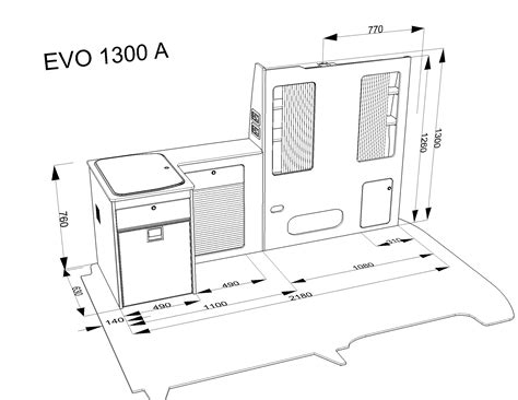 EVO 1300 (A) SWB VAN (RIB seat) in 2024 | Camper, Vw t5, Build a camper van