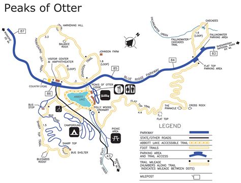 Blue Ridge Parkway | PEAKS OF OTTER HIKING TRAILS (MP 86) | Bringing ...