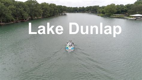 Lake Dunlap in New Braunfels, Texas - YouTube