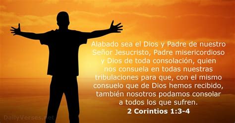 2 Corintios 1:3-4 - Versículo de la Biblia - DailyVerses.net