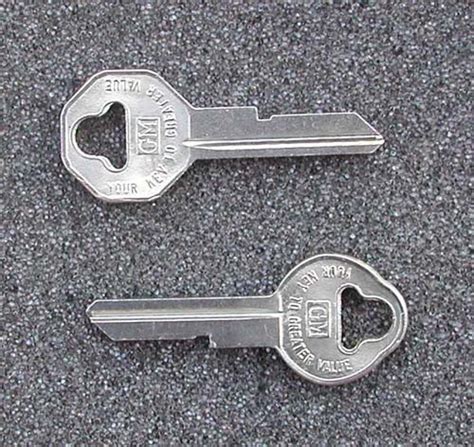 1958-1966 Chevrolet Impala Key Blanks - Car Locks and Keys