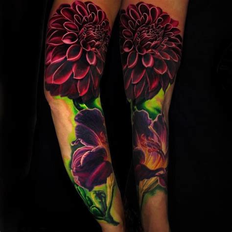 42++ Stunning Red flower tattoo foot ideas