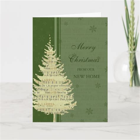 Decorations New Address Christmas Card | Zazzle.com