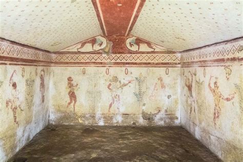 The incredible painted Etruscan tombs in Tarquinia, Italy