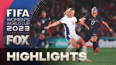 New Zealand vs. Norway Highlights | 2023 FIFA Women's World Cup - Win ...