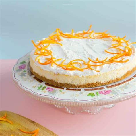 Orange Creamsicle Cheesecake - Flour Child