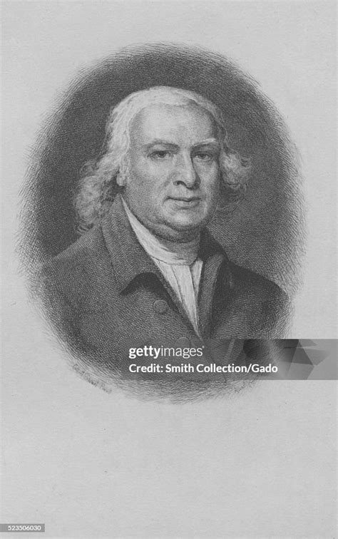 An etching from portrait of Robert Morris, a Founding Father of the ...