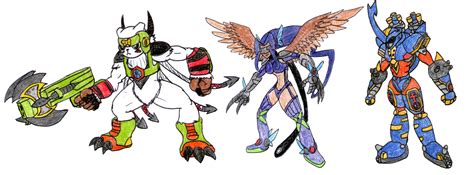 Fusion Spirit Evolution! by MegaloRex | Digimon, I love you drawings, Digimon frontier