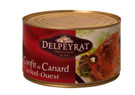 Confit de canard IGP du Sud Ouest, Delpeyrat (1,350 kg) | Frichti ...