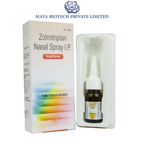 Top 10 Best Zolmitriptan Nasal Spray Manufacturer In India