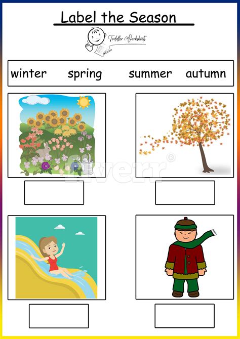 Printable Seasons Worksheets