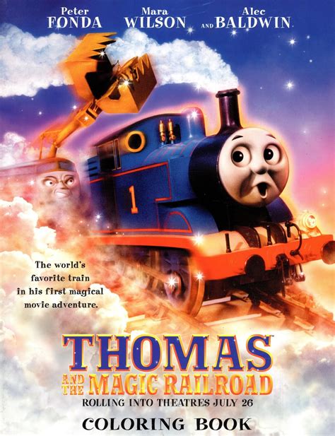 ED's Trainz: Thomas and The Magic Railroad - Promotional Coloring Book