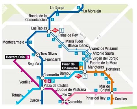 Plano-Metro-Ligero-Madrid-linea-1 - Planos de Metro