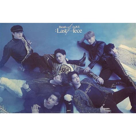 GOT7 4TH ALBUM 'BREATH OF LOVE : LAST PIECE' POSTER ONLY – KPOP REPUBLIC