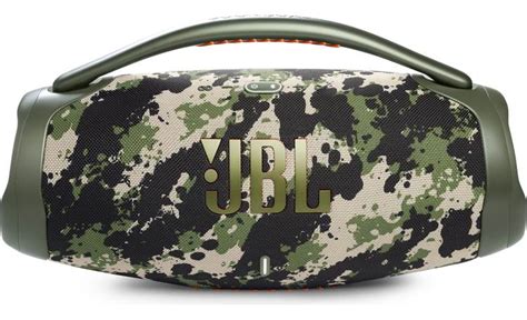 JBL Boombox 3 (Camouflage) Waterproof portable Bluetooth® speaker at Crutchfield