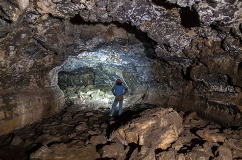 DUCK CREEK "MAMMOTH" LAVA TUBE CAVE, UTAH, UTAH - ADAM HAYDOCK