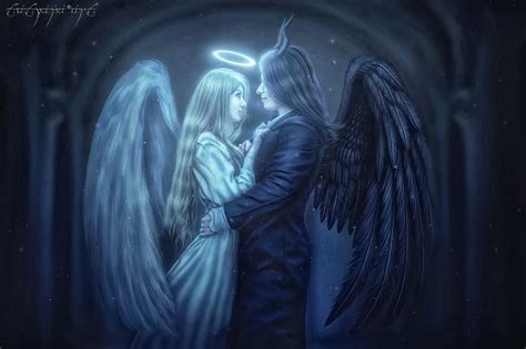 ArtStation - Angel and Demon