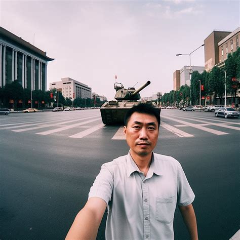 AI Image of Tiananmen Square's Tank Man Rises to the Top of Google Search | PetaPixel