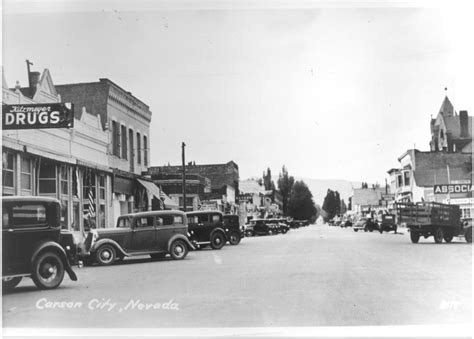 Carson City Downtown 1920s : Photo Details :: The Western Nevada ...