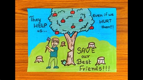 Stop Deforestation Posters For Kids