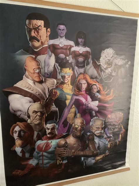 My invincible poster came in! : r/Invincible