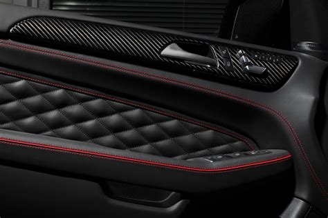 TopCar Does Carbon Fiber and Black Leather Interior for Mercedes GLE ...