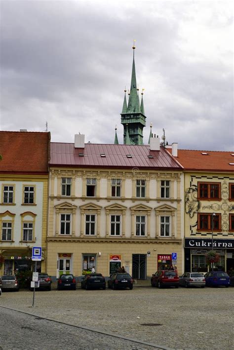 Upper Square in City Znojmo Editorial Photography - Image of tower ...