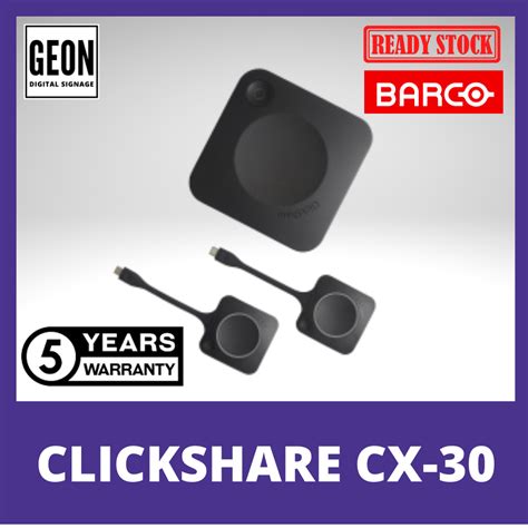 Barco ClickShare CX-30 Wireless Conferencing System - Geon Asia